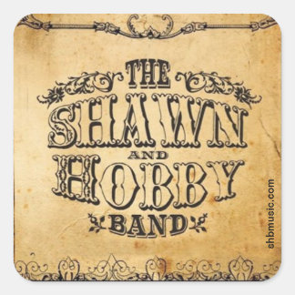 Shawn & Hobby Band Album Sticker