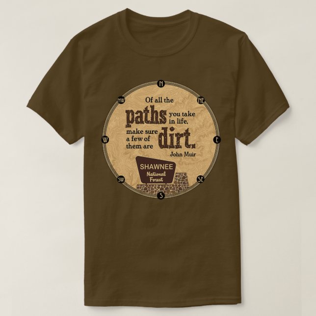Shawnee National Forest 1 T-Shirt (Design Front)