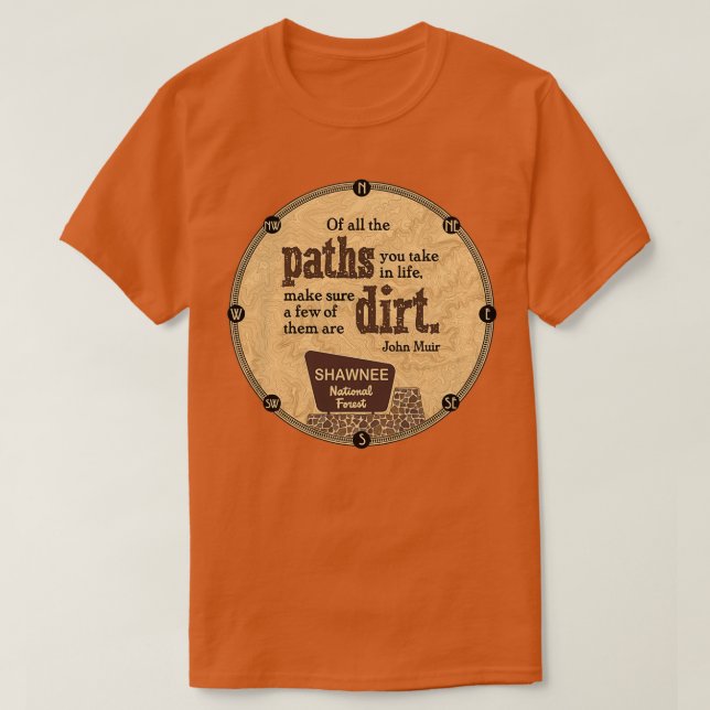 Shawnee National Forest 3 T-Shirt (Design Front)
