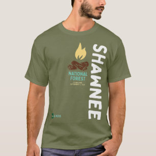 Shawnee National Forest Vertical Illinois T-Shirt