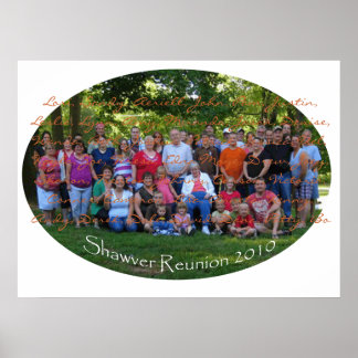 Shawver Reunion 2010, Lori, Sandy, Aeriell, Joh... Poster
