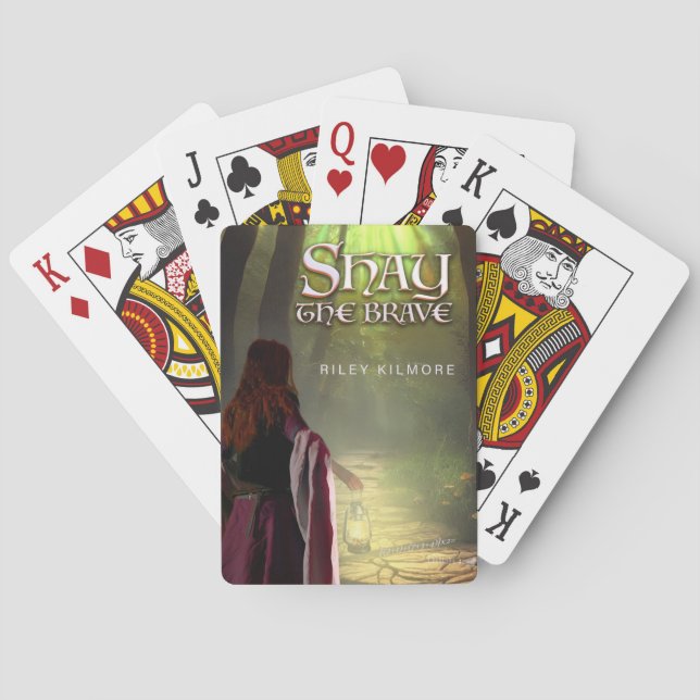 Shay the Brave  Playing Cards (Back)