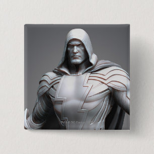 Shazam 15 Cm Square Badge