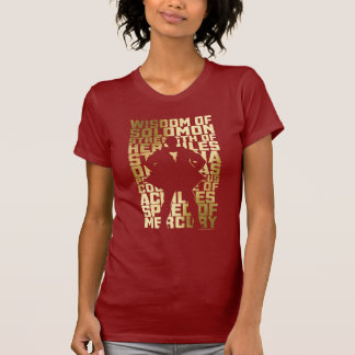 SHAZAM! | Abilities Golden Typography Graphic T-Shirt