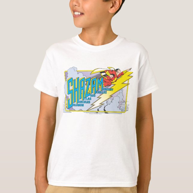 Shazam Acronym 2 T-Shirt (Front)