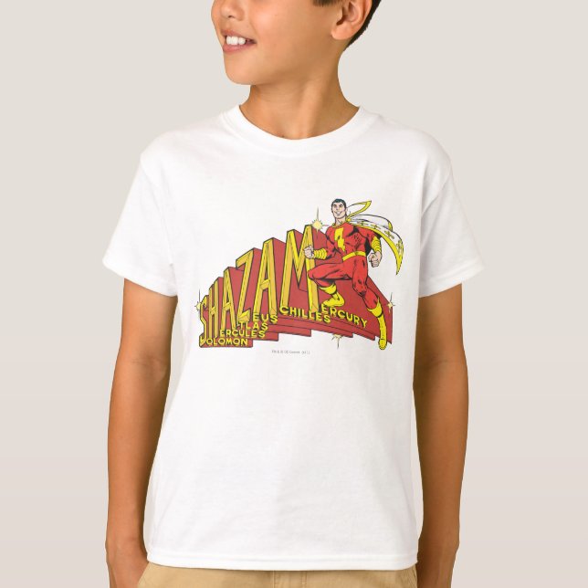 Shazam Acronym T-Shirt (Front)