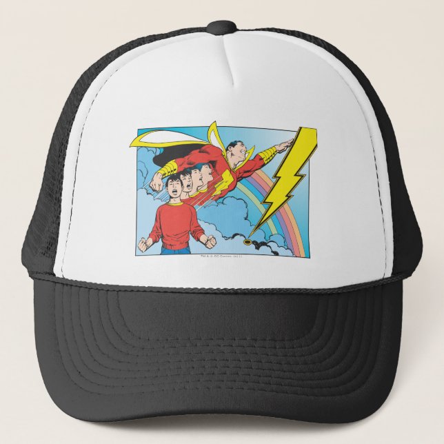 SHAZAM/Billy Batson Trucker Hat (Front)