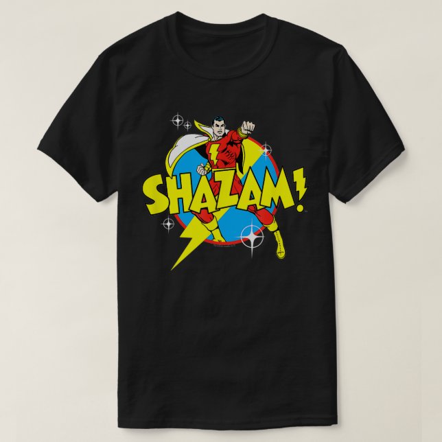 Shazam Bolt  T-Shirt (Design Front)