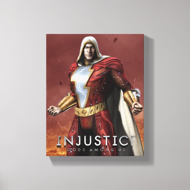 Shazam Canvas Print (Front)