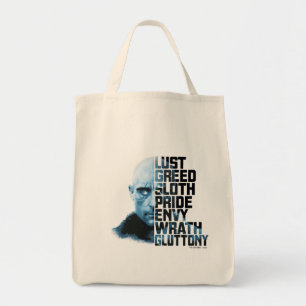 SHAZAM!   Dr. Sivana Seven Deadly Sins Graphic Tote Bag