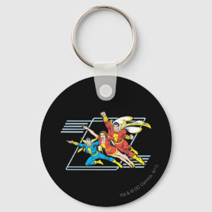 SHAZAM Family Key Ring