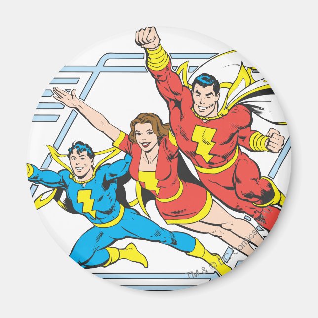 SHAZAM Family Magnet (Front)