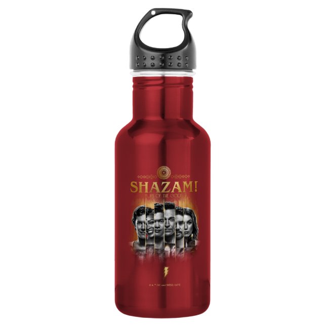 SHAZAM! Fury of the Gods | Character Photo Bars 532 Ml Water Bottle (Front)