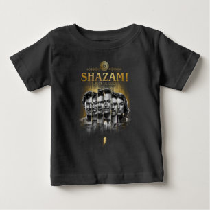 SHAZAM! Fury of the Gods Character Photo Bars Baby T-Shirt