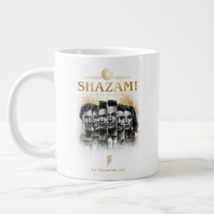 SHAZAM! Fury of the Gods Character Photo Bars Large Coffee Mug