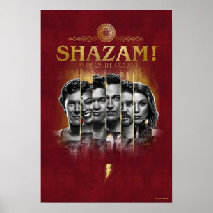SHAZAM! Fury of the Gods   Character Photo Bars Poster