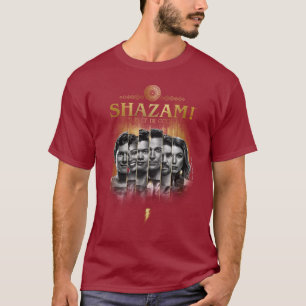 SHAZAM! Fury of the Gods Character Photo Bars T-Shirt
