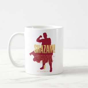 SHAZAM! Fury of the Gods   Flexing Silhouette Coffee Mug
