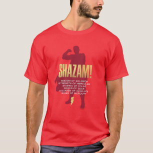 SHAZAM! Fury of the Gods   Flexing Silhouette T-Shirt
