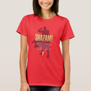SHAZAM! Fury of the Gods   Flexing Silhouette T-Shirt