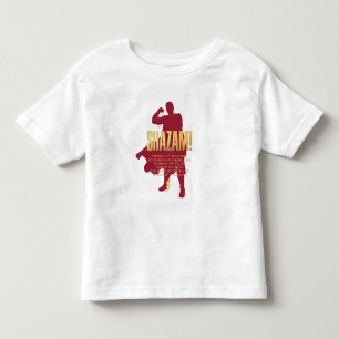 SHAZAM! Fury of the Gods Flexing Silhouette Toddler T-Shirt