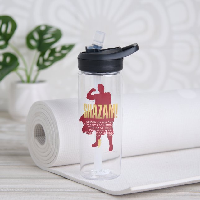 SHAZAM! Fury of the Gods | Flexing Silhouette Water Bottle (Yoga)