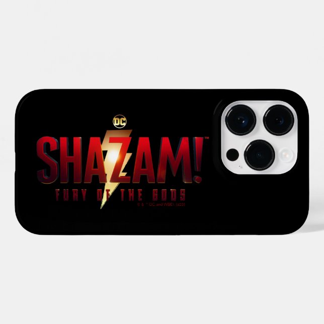 SHAZAM! Fury of the Gods | Fury of the Gods Logo Case-Mate iPhone Case (Back (Horizontal))