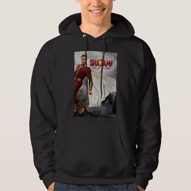 SHAZAM! Fury of the Gods | Hang Loose Movie Poster Hoodie (Front)