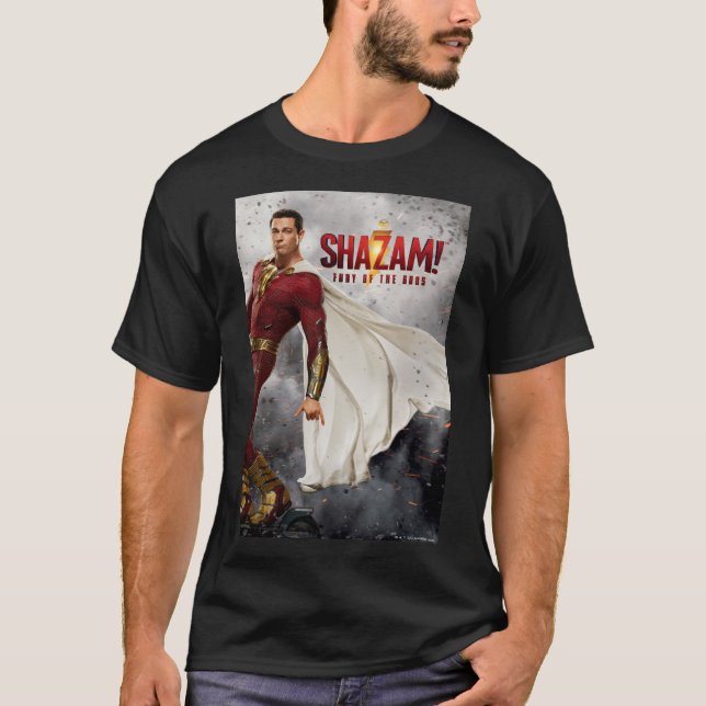 SHAZAM! Fury of the Gods | Hang Loose Movie Poster T-Shirt (Front)