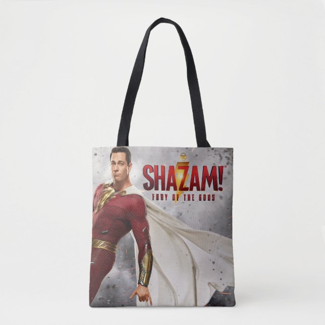 SHAZAM! Fury of the Gods | Hang Loose Movie Poster Tote Bag (Front)