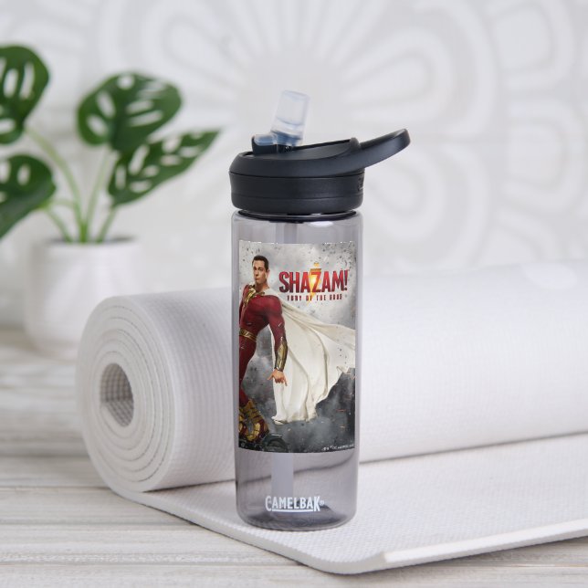 SHAZAM! Fury of the Gods | Hang Loose Movie Poster Water Bottle (Yoga)