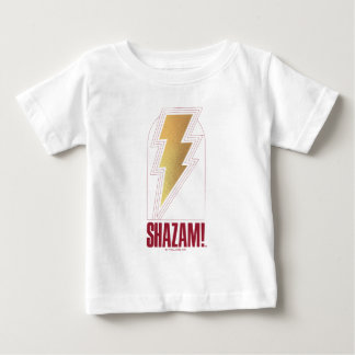 SHAZAM! Fury of the Gods | Lightning Bolt Badge Baby T-Shirt