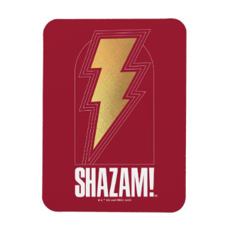 SHAZAM! Fury of the Gods | Lightning Bolt Badge Magnet