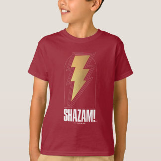 SHAZAM! Fury of the Gods | Lightning Bolt Badge T-Shirt