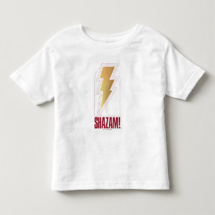 SHAZAM! Fury of the Gods Lightning Bolt Badge Toddler T-Shirt