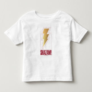 SHAZAM! Fury of the Gods | Lightning Bolt Badge Toddler T-Shirt