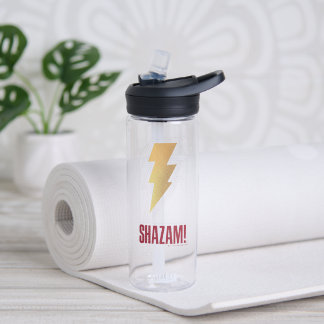 SHAZAM! Fury of the Gods | Lightning Bolt Badge Water Bottle