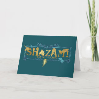 SHAZAM! Fury of the Gods | Mythical Logo Card