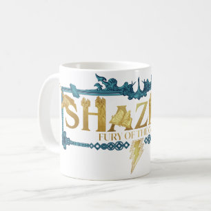 SHAZAM! Fury of the Gods   Mythical Logo Coffee Mug