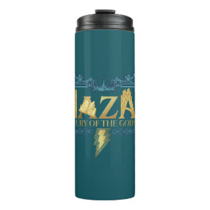 SHAZAM! Fury of the Gods Mythical Logo Thermal Tumbler