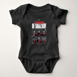 SHAZAM! Fury of the Gods   Power of SHAZAM Group Baby Bodysuit