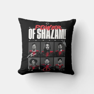 SHAZAM! Fury of the Gods   Power of SHAZAM Group Cushion