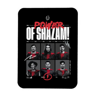 SHAZAM! Fury of the Gods Power of SHAZAM Group Magnet