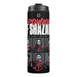 SHAZAM! Fury of the Gods   Power of SHAZAM Group Thermal Tumbler