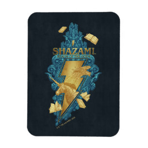 SHAZAM! Fury of the Gods Realm of the Gods Logo Magnet