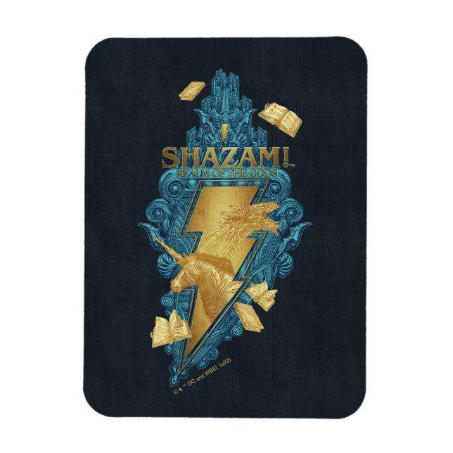 SHAZAM! Fury of the Gods | Realm of the Gods Logo Magnet (Vertical)