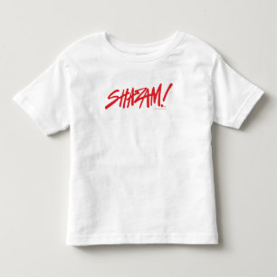 SHAZAM! Fury of the Gods Red Marker Logo Toddler T-Shirt