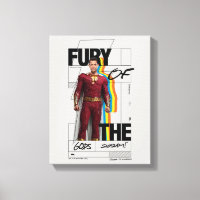 SHAZAM! Fury of the Gods | Retro Album Style Art
