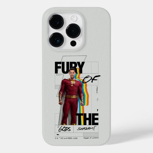 SHAZAM! Fury of the Gods | Retro Album Style Art Case-Mate iPhone Case (Back)