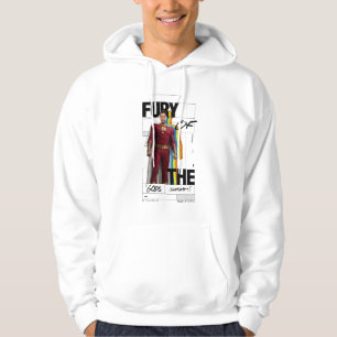 SHAZAM! Fury of the Gods   Retro Album Style Art Hoodie
